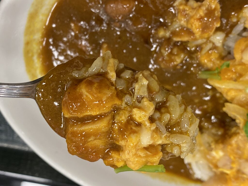 カレーライスとなっています 7月27日(日) 11:45〜15:00ラストオーダー 昼のみの営業となり