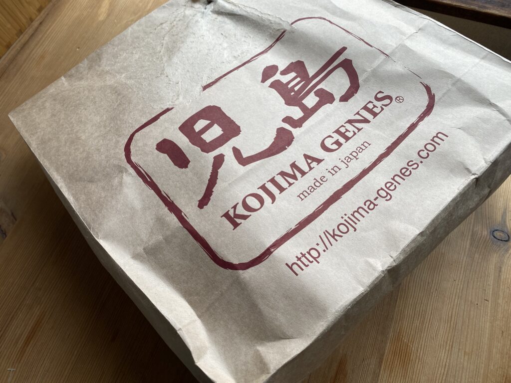 ウェア】児島ジーンズ ミトンパンツ 大きめをルーズにはいて