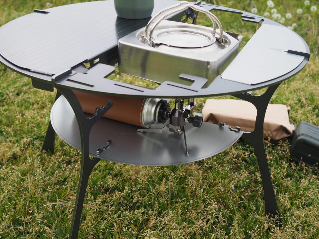 アウトドアギア】TRIPATH PRODUCTS MOKUME TABLE 圧巻、組み立て式鉄