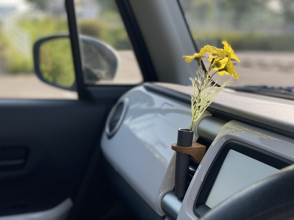 カーアイテム】HIGHWAY / 南国灰道倶楽部 CAR FLOWER VASE / 一輪挿し