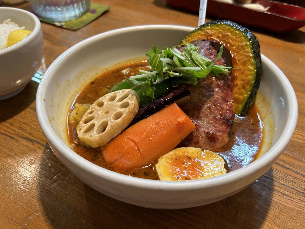 カレーですよ5174（八王子片倉 奥芝商店 八王子片倉城）スープ