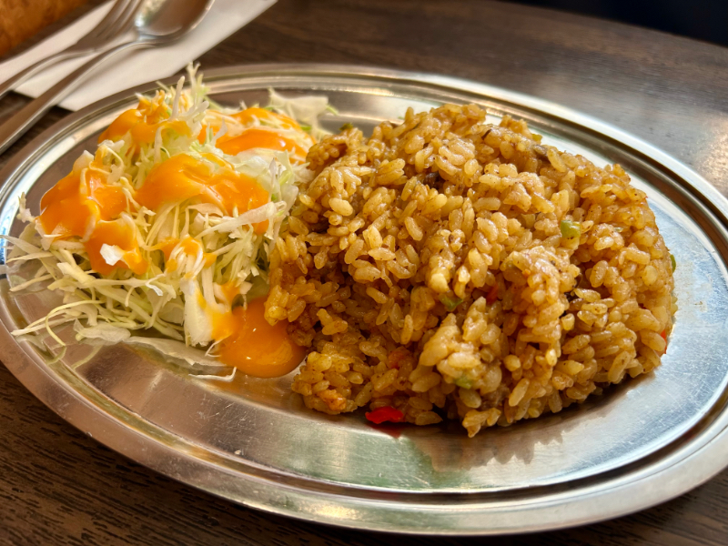 カレーですよ5487（新宿 らんぶる）喫茶店のカレーピラフ。│カレー