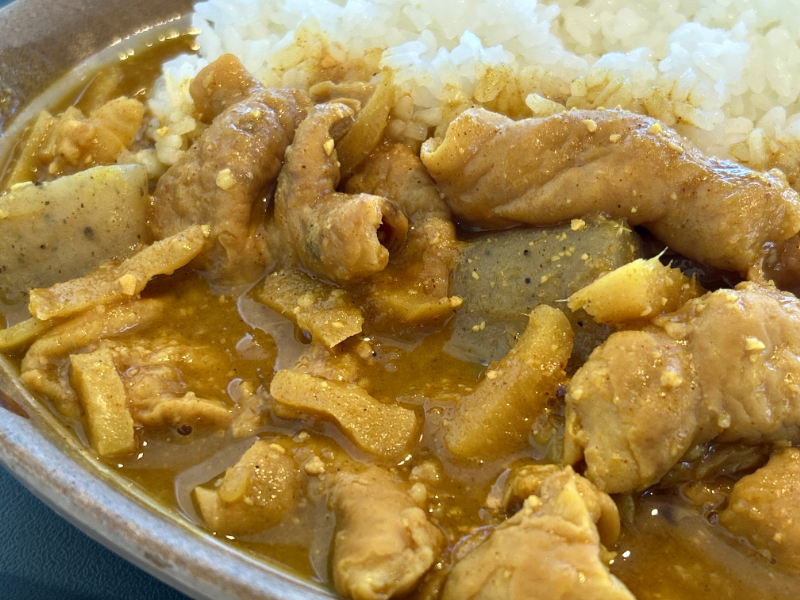 カレーですよ5631（甲府昭和 もつ定食の店）移転先発見、しかもカレー