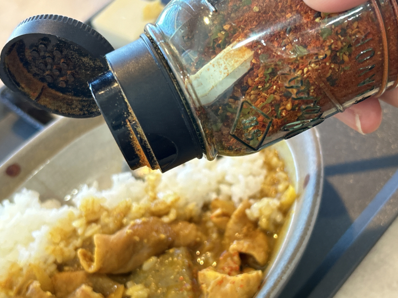 カレーですよ5631（甲府昭和 もつ定食の店）移転先発見、しかもカレー